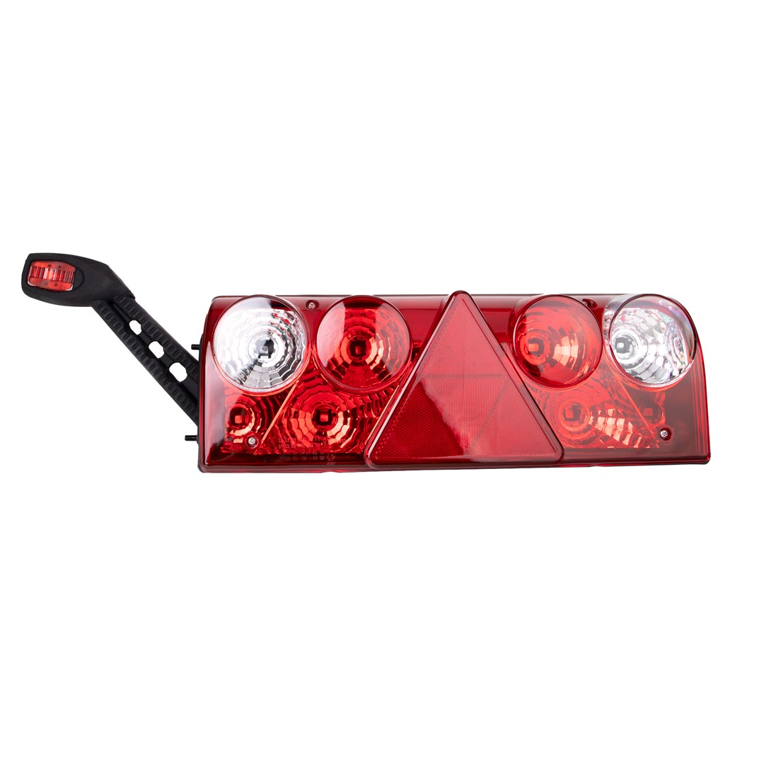 Lampa zespolona z homologacją ECE 7-pin ASS2.1 klasyczne żarówki 24V