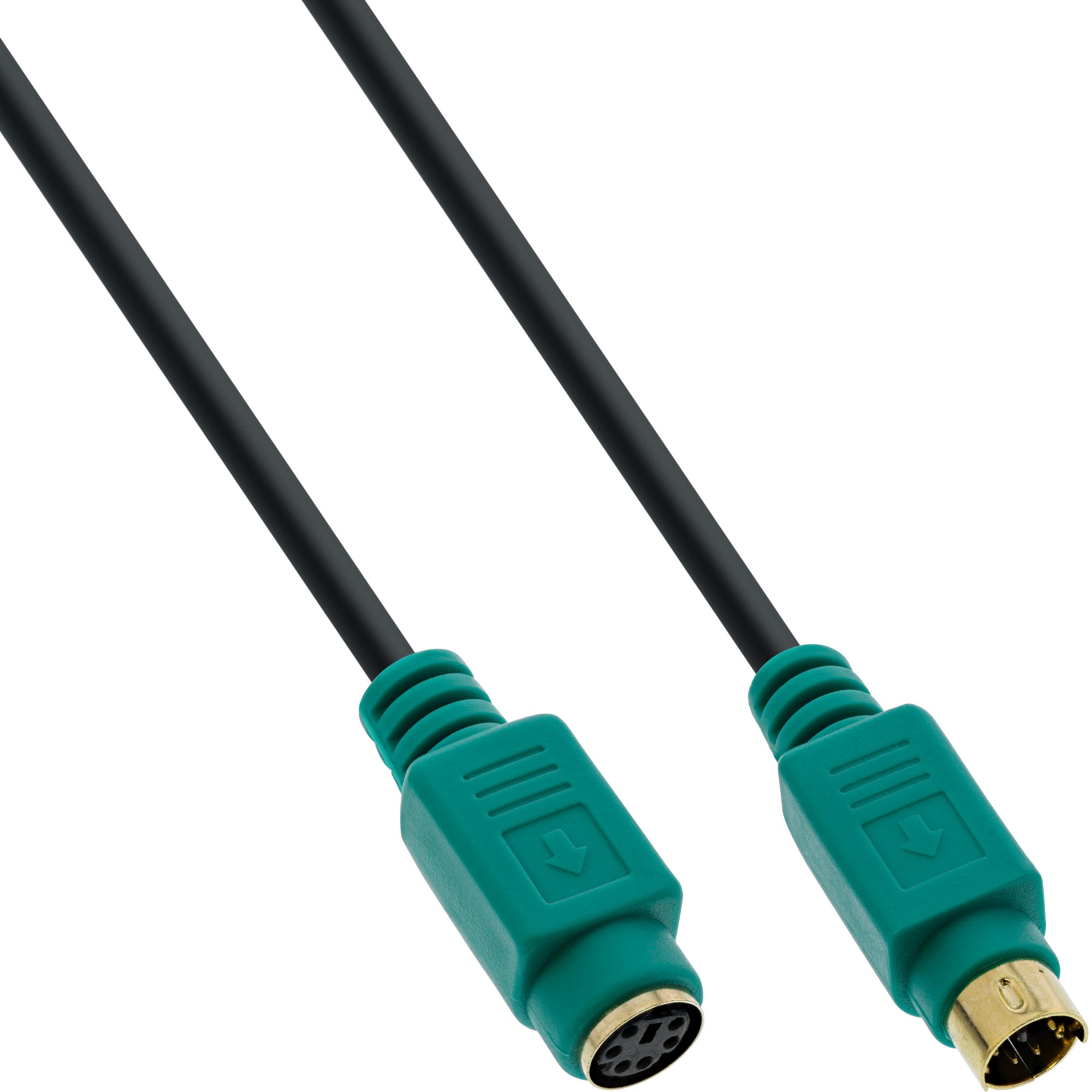 Inline® PS/2 VerLängerung, Stecker / Buchse, PC99, grüne Stecker, PREMIUM, 3m Inline® PS/2 VerLängerung, Stecker / Buchse, PC99, grüne Stecker, PREMIUM, 3m