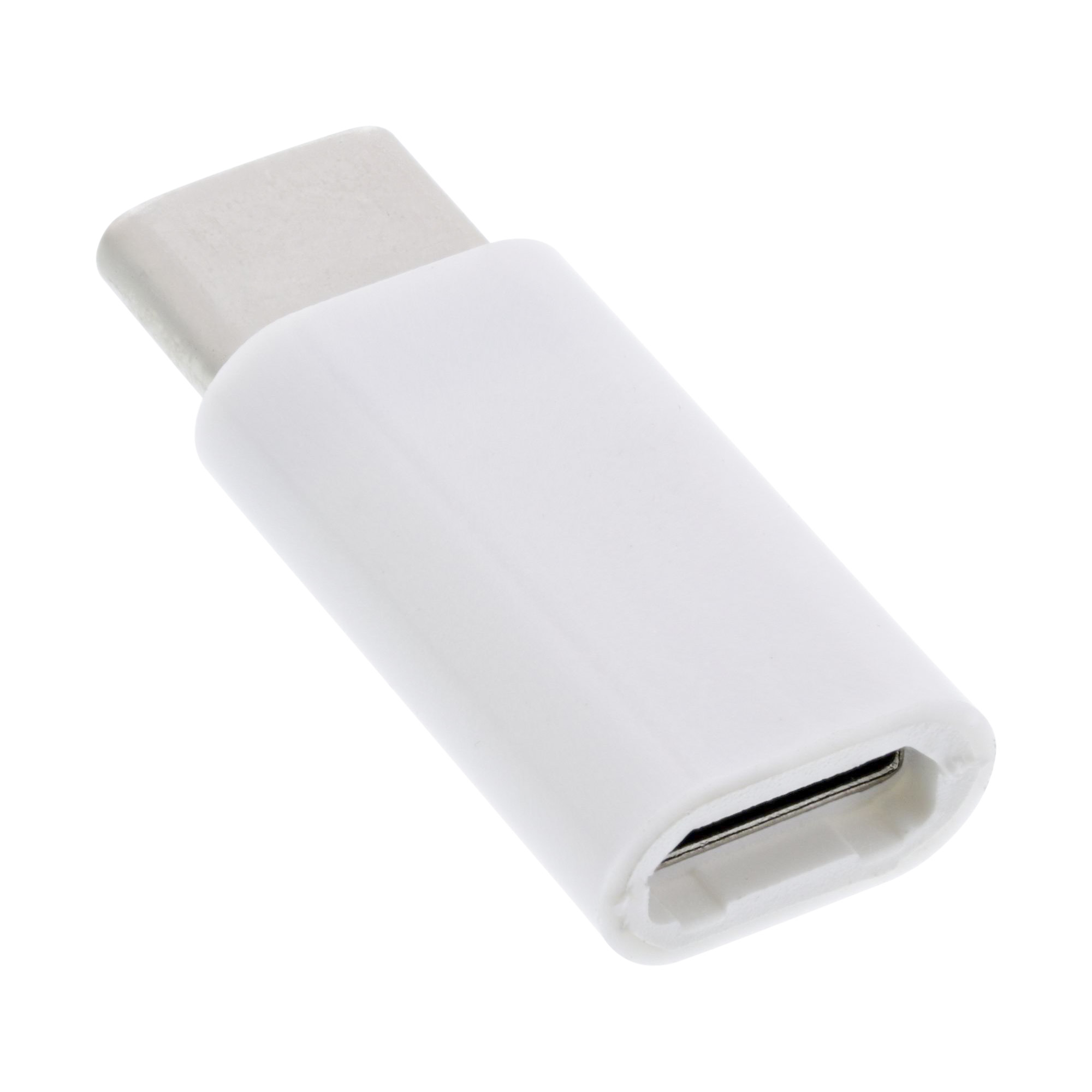 Inline® USB 2.0 Adapter, USB-C Stecker auf Micro-USB Buchse Inline® USB 2.0 Adapter, USB-C Stecker auf Micro-USB Buchse