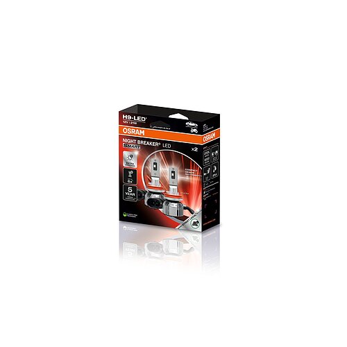 OSRAM H9 NIGHT BREAKER LED SMART +330% StVZO-Konforme LED 2 Stück