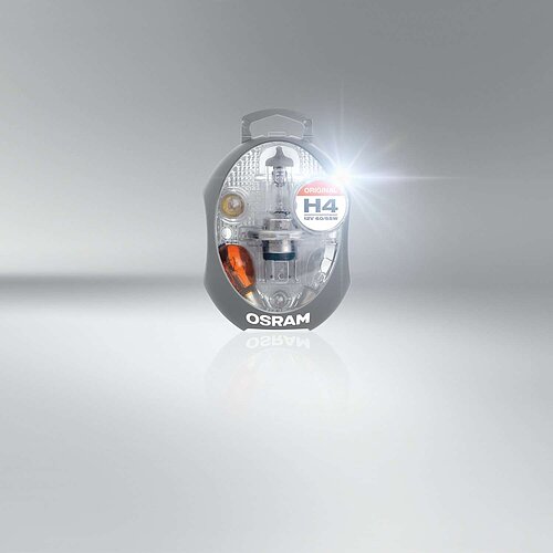 OSRAM H4 12V 60/55W Ersatzlampenbox Original