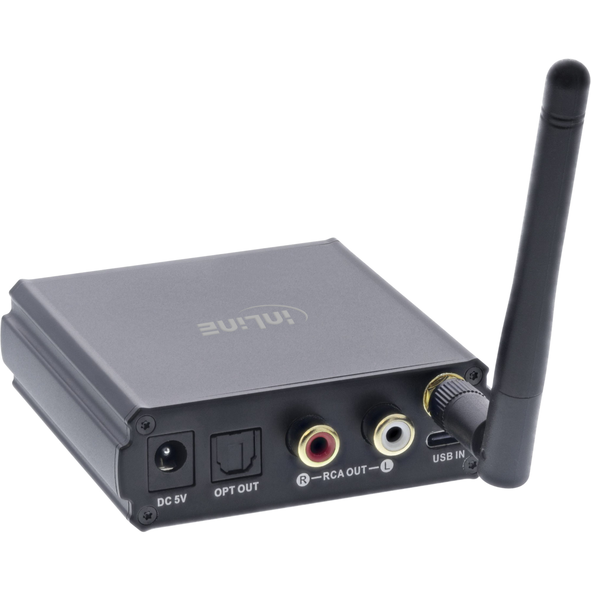 InLine® Bluetooth 5.1 HiFi-Receiver & USB DAC, mit LCD InLine® Bluetooth 5.1 HiFi-Receiver & USB DAC, mit LCD