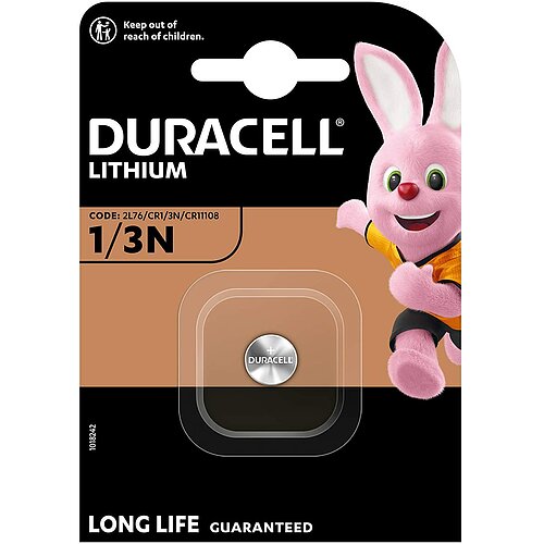 Duracell CR1/3N CR11108 Lithium 3V Batterie - 1er Verpackung Duracell CR1/3N CR11108 Lithium 3V Batterie - 1er Verpackung
