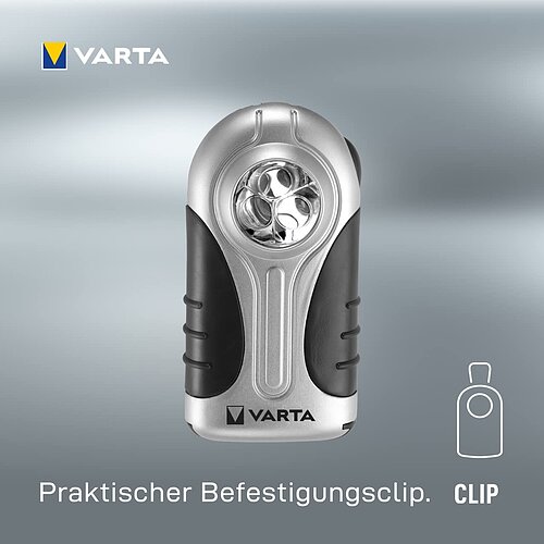 Varta Silver Light Taschenlampe 16647 - inkl. Batterie