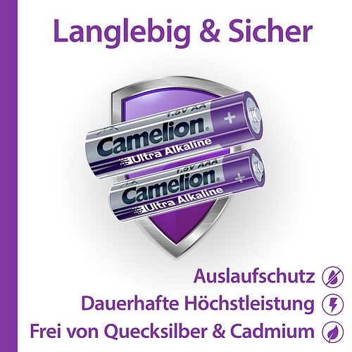 120x Camelion Ultra AA / AAA Micro LR6 / LR03 Alkaline Batterie