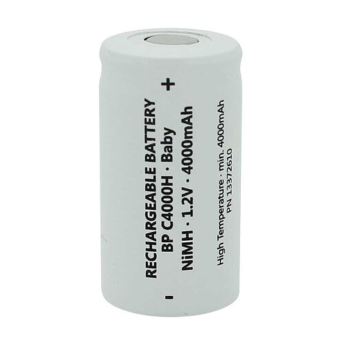 BP C4000H NiMH-Akku 4000mAh Baby Flattop hochtemperatur