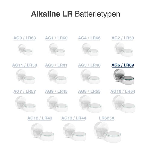 50x Camelion AG6 LR69 LR921 371 1.5V Alkaline Knopfzelle
