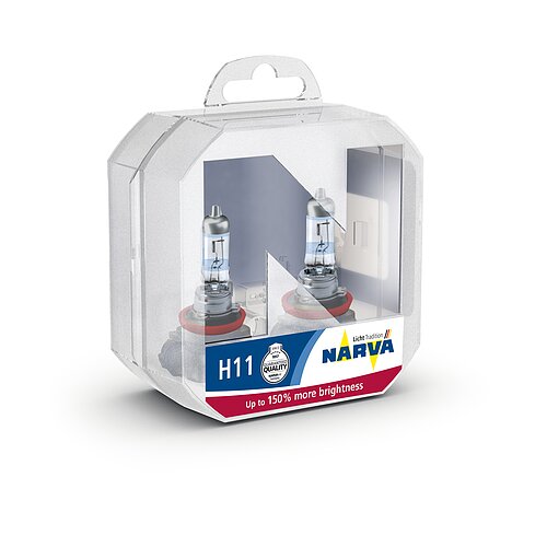 NARVA H11 12V 55W PGJ19-2 Range Power 150 2 Stück