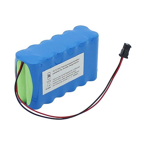 Reinigungsgeräteakku NiMH 14,4V 1100mAh passend für Annew Saugroboter