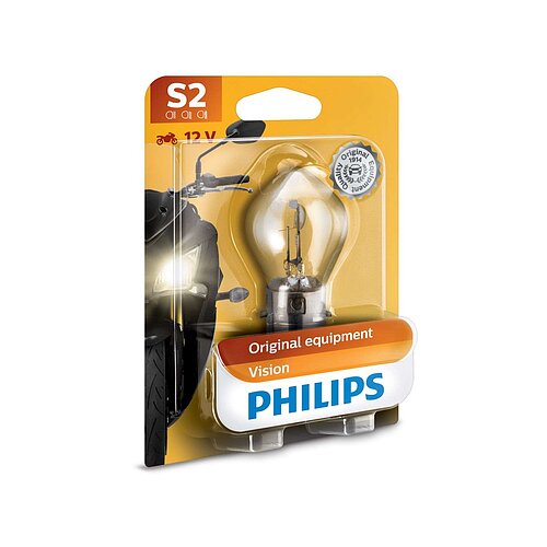 Philips S2 12V 35/35W BA20d BW