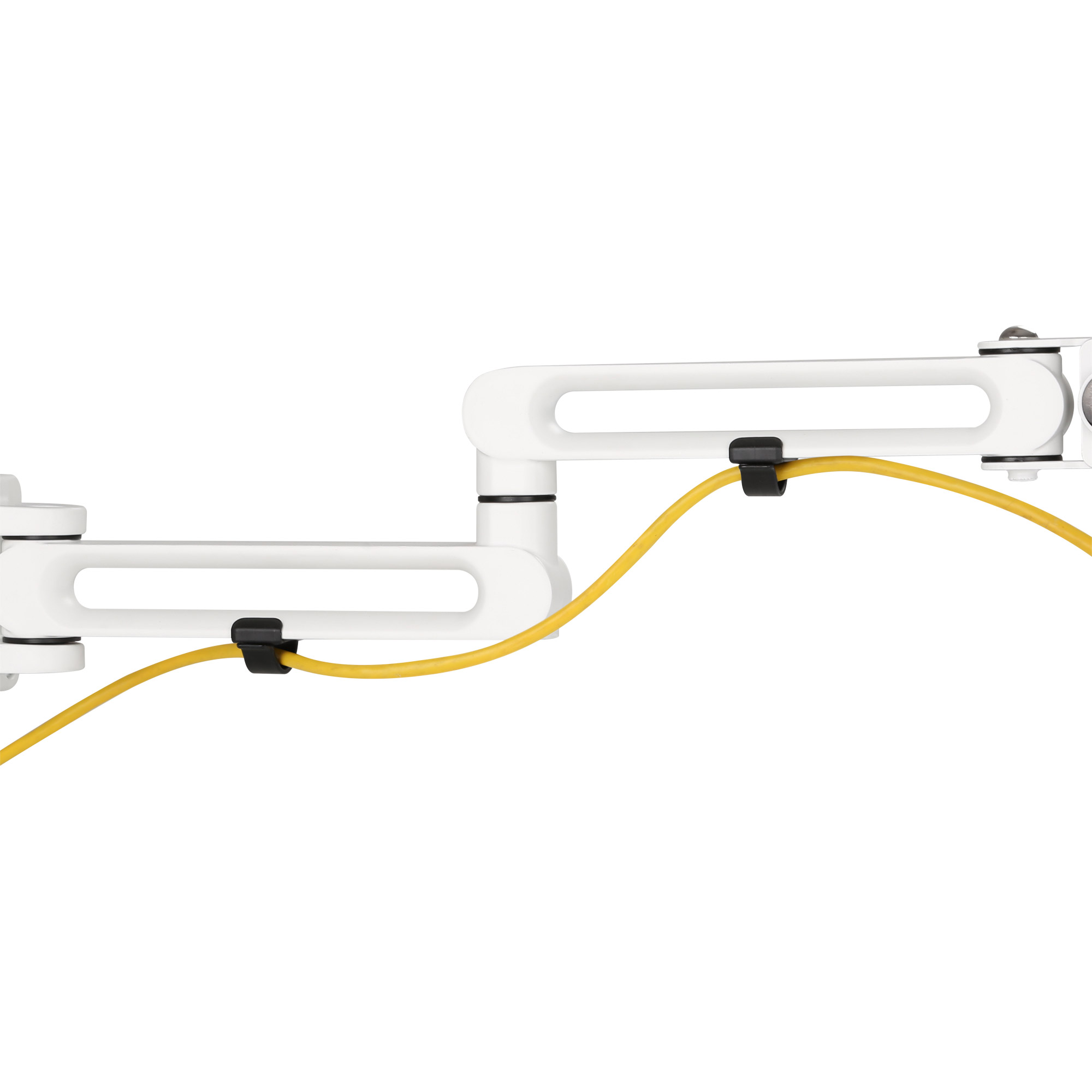 Inline® Slatwall Monitorhalterung lang, weiß