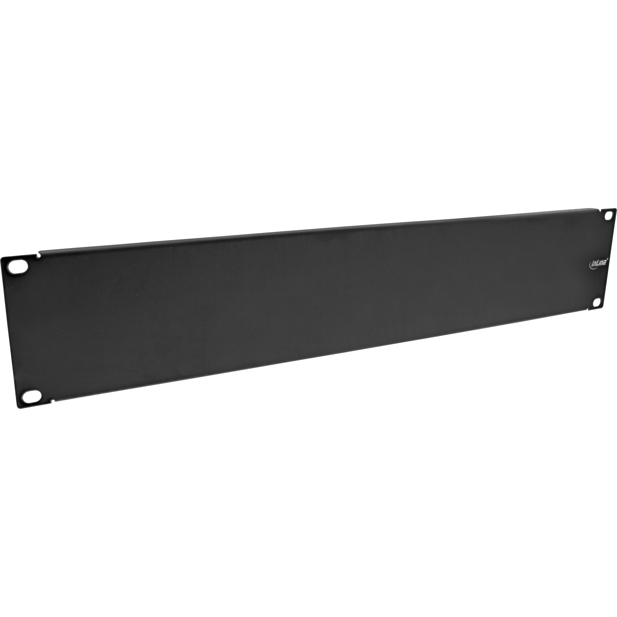 Inline® 19" Blindplatte, 1HE, RAL 9005 schwarz