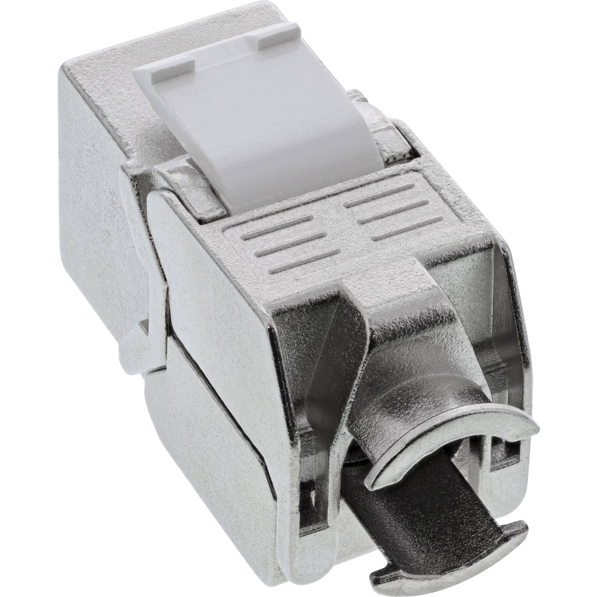 Inline® Keystone RJ45 Buchse, SNAP-In, Cat.8.1, schmale Ausführung