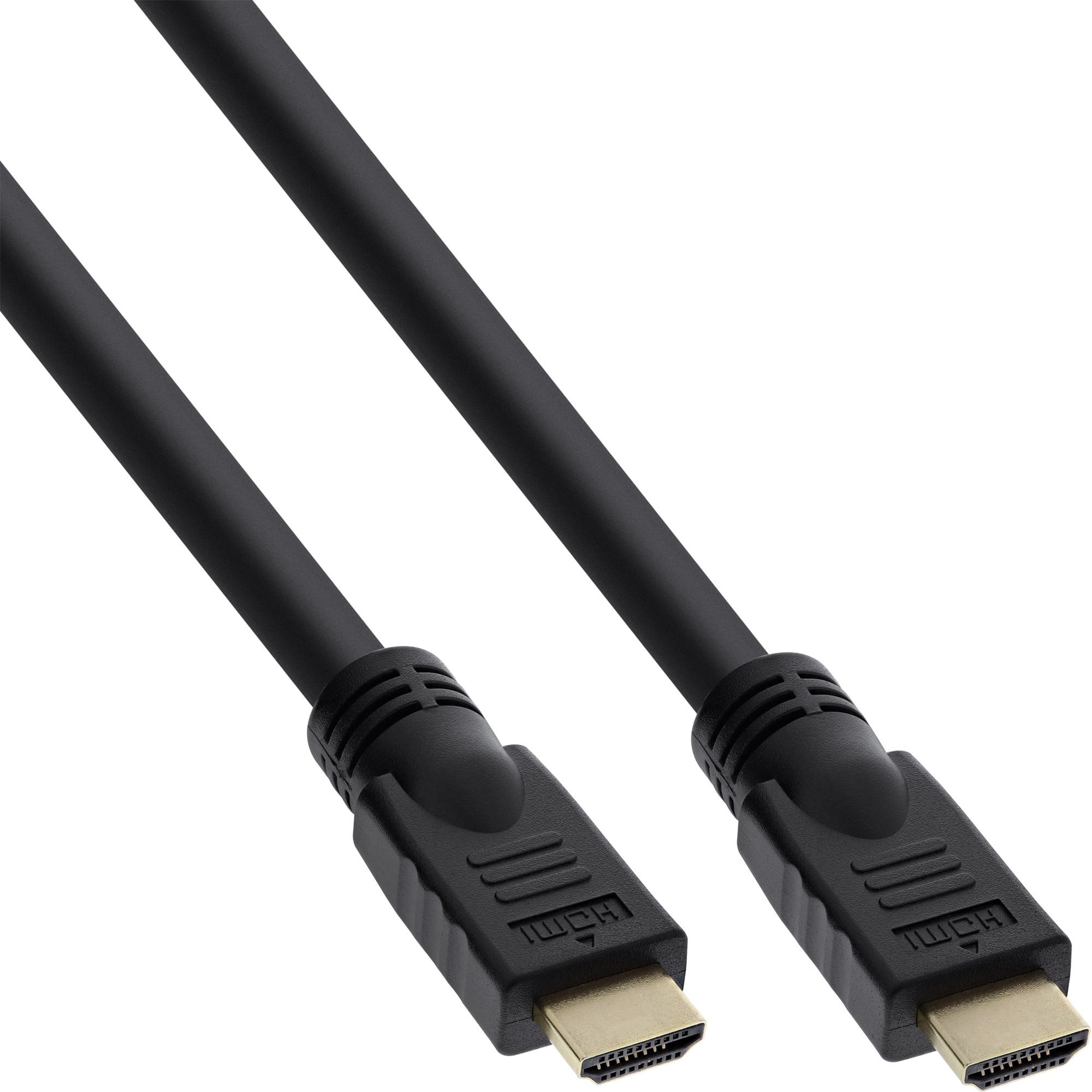 Inline® HDMI-High Speed Kabel mit Ethernet, Premium, 4K2K, ST/ST, schwarz, 7,5m