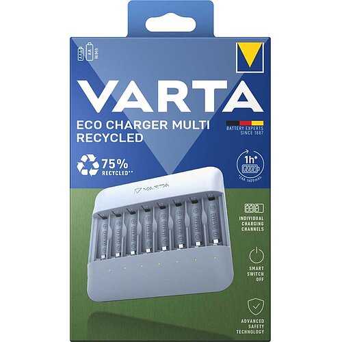 Varta 57682 101 111 Eco Charger Multi Recycled