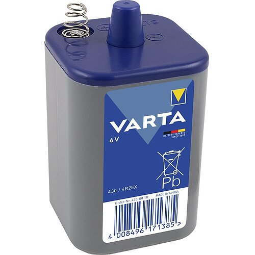 Varta 430 Spezialbatterien Zink Kohle Batterie - 4R25X 6V