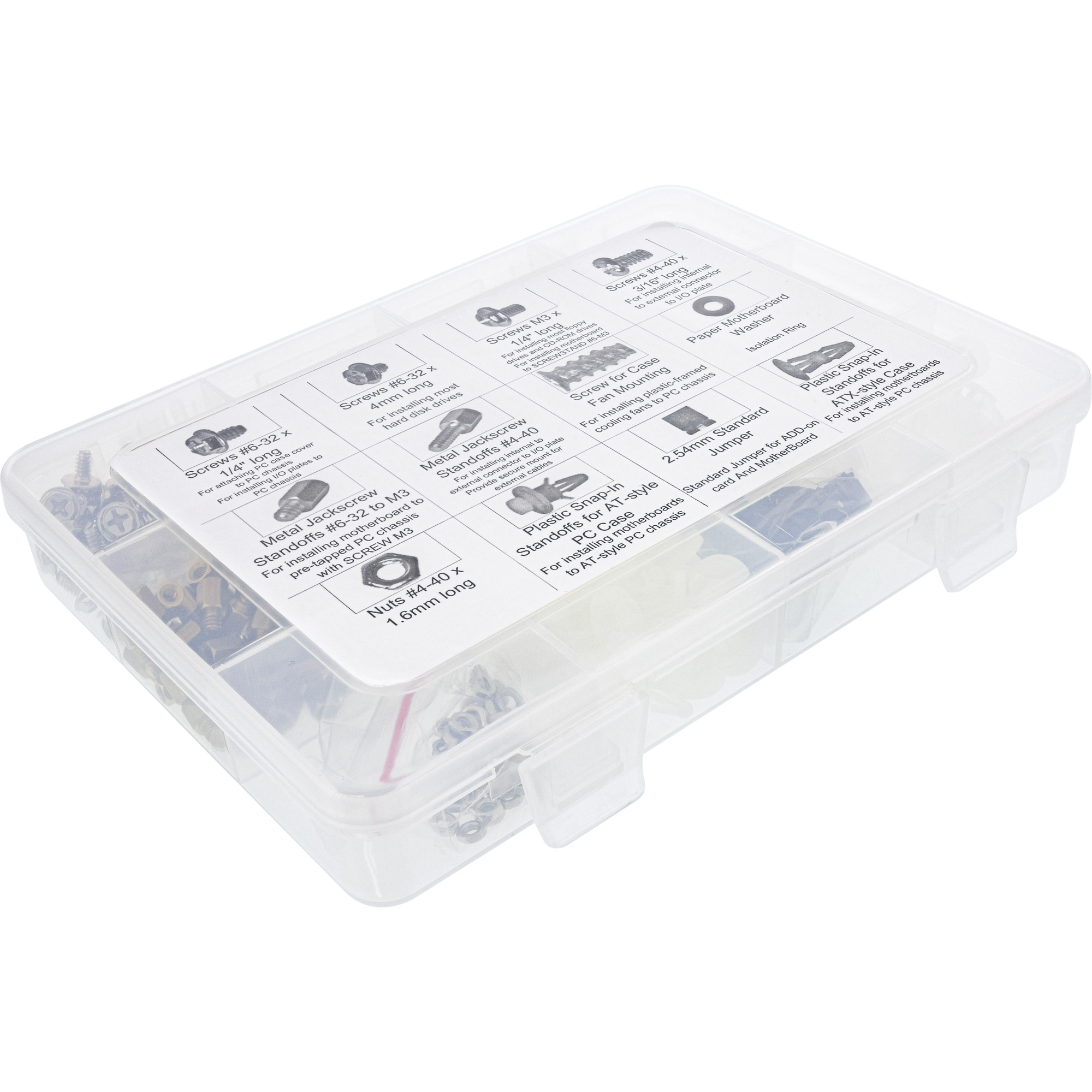 Inline® PC-Schraubenset, 550-teilig