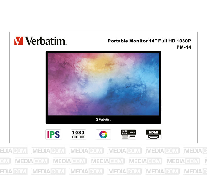 Portable Monitor PM-14, 14'' (35.56cm), LCD, Full HD Portable Monitor PM-14, 14'' (35.56cm), LCD, Full HD