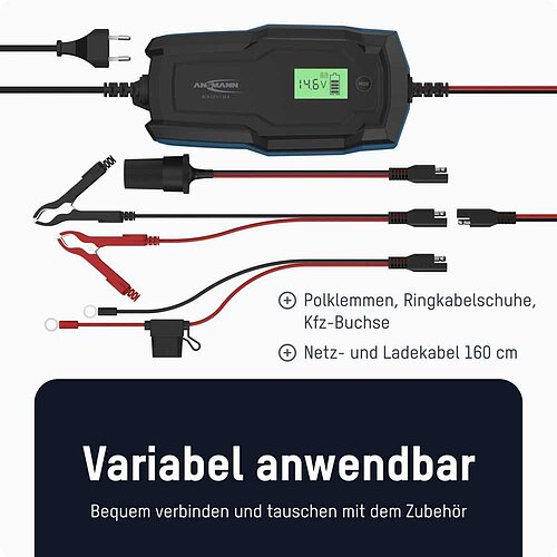 Ansmann Bleiladegerät BC 6-12V / 10A 1001-0146 Ansmann Bleiladegerät BC 6-12V / 10A 1001-0146