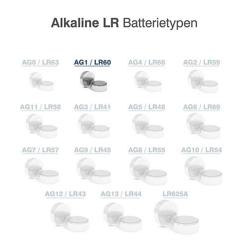 10x Camelion AG1 LR60 LR621 364 1.5V Alkaline Knopfzelle