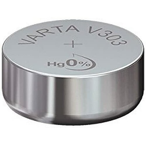 1x SR44SW 303 Silberoxid Batterie Varta 1,55 V