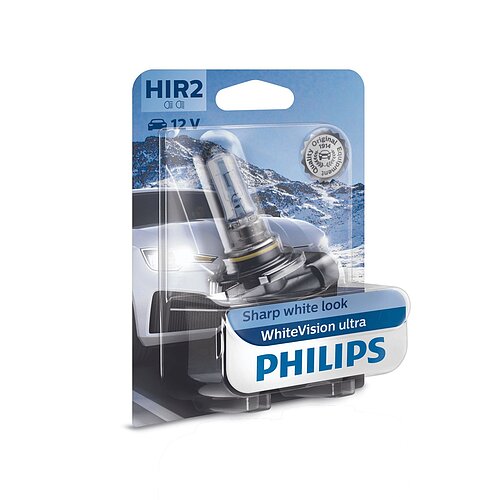 Philips HIR2 12V 55W PX22d WhiteVision Ultra 1 Stück