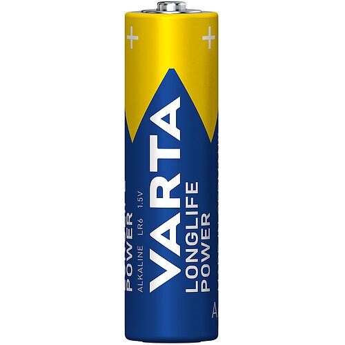 4x Varta Longlife Power AA Mignon LR6 Alkaline Batterie