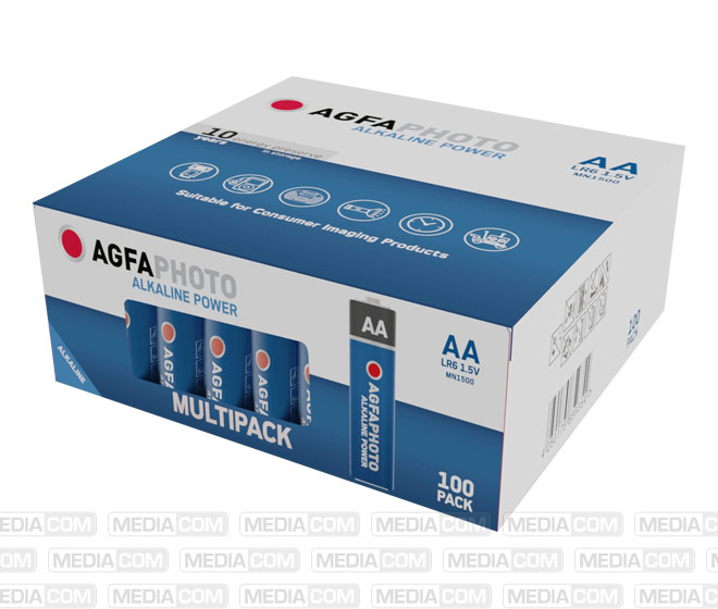 Batterie Alkaline, Mignon, AA, LR06, 1.5V