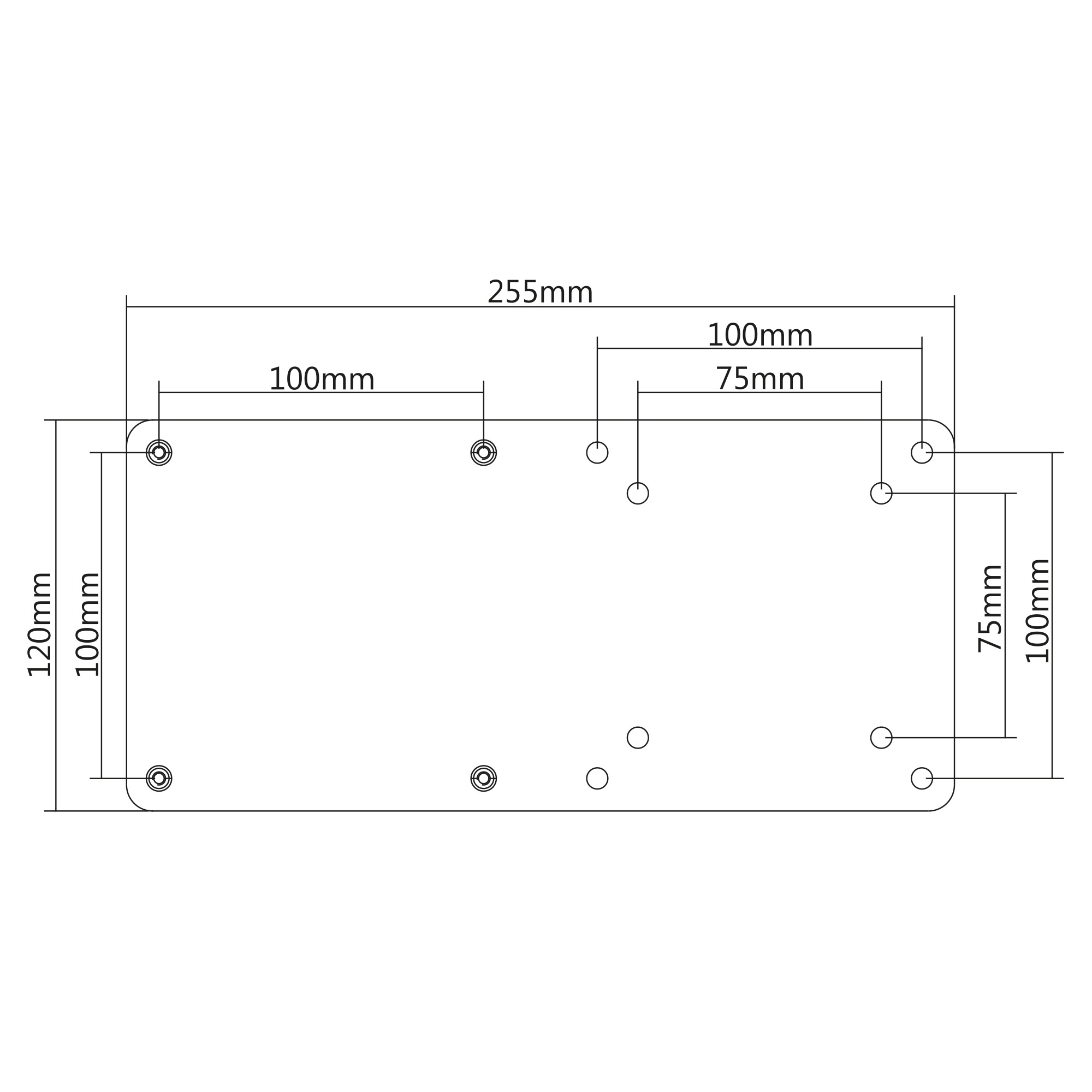 Inline® Halterung für Intel NUC-PC an VESA 75/100 Halter Inline® Halterung für Intel NUC-PC an VESA 75/100 Halter