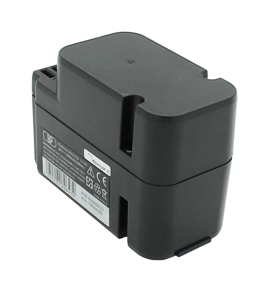 Werkzeugakku LiIon 28V 2,0Ah ersetzt Worx WA3225