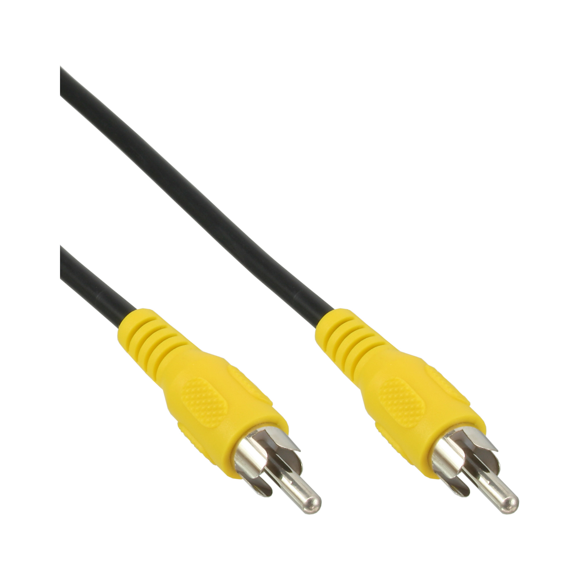 2m - Inline® Cinch Kabel, Video, 1x Cinch Stecker / Stecker, Steckerfarbe gelb 2m - Inline® Cinch Kabel, Video, 1x Cinch Stecker / Stecker, Steckerfarbe gelb