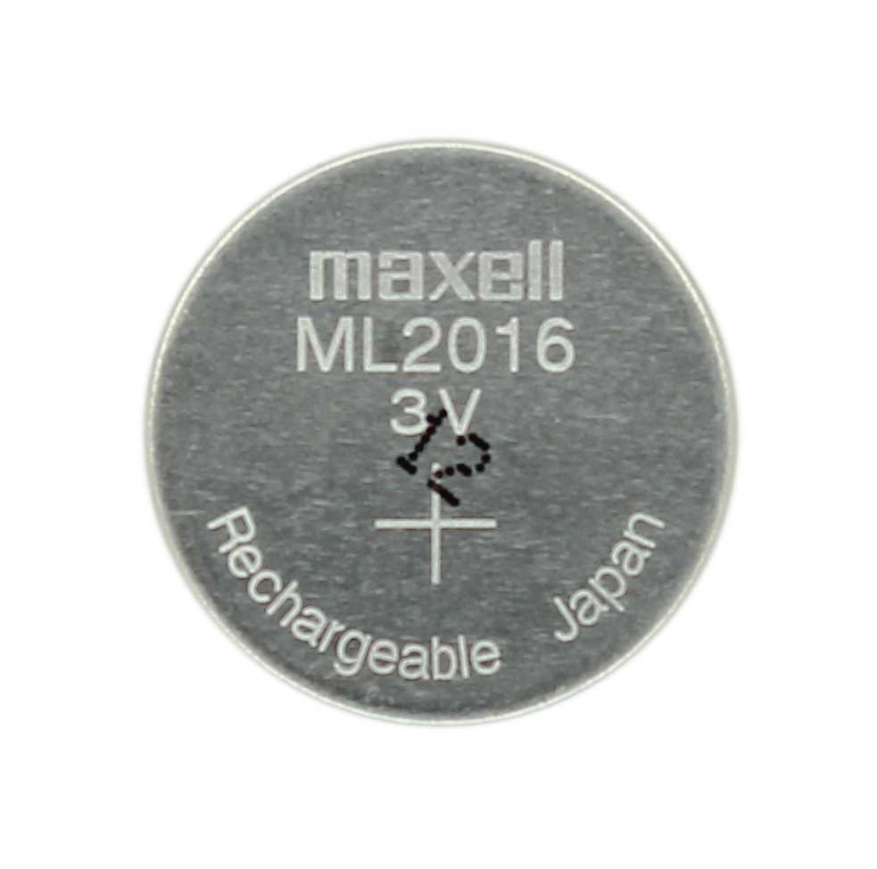 ML2016 Lithium Akku Knopfzelle FDK 3,0 V - ohne Lötfahne