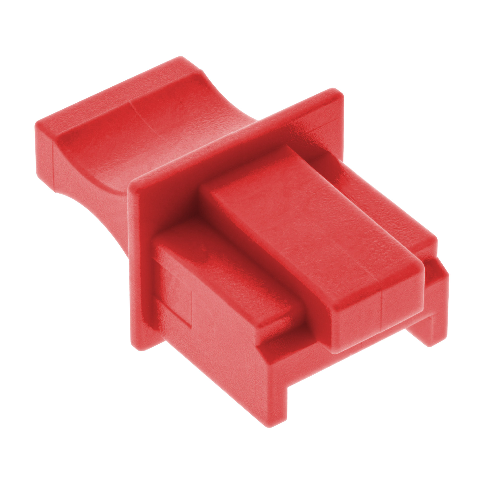 Inline® Staubschutz, für RJ45 Buchse, rot 100er Pack