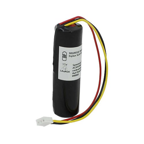 Notleuchtenakku LiFePO4 3,2V 1400mAh ersetzt Esylux SLA/SLB Battery EN10032721 Notleuchtenakku LiFePO4 3,2V 1400mAh ersetzt Esylux SLA/SLB Battery EN10032721