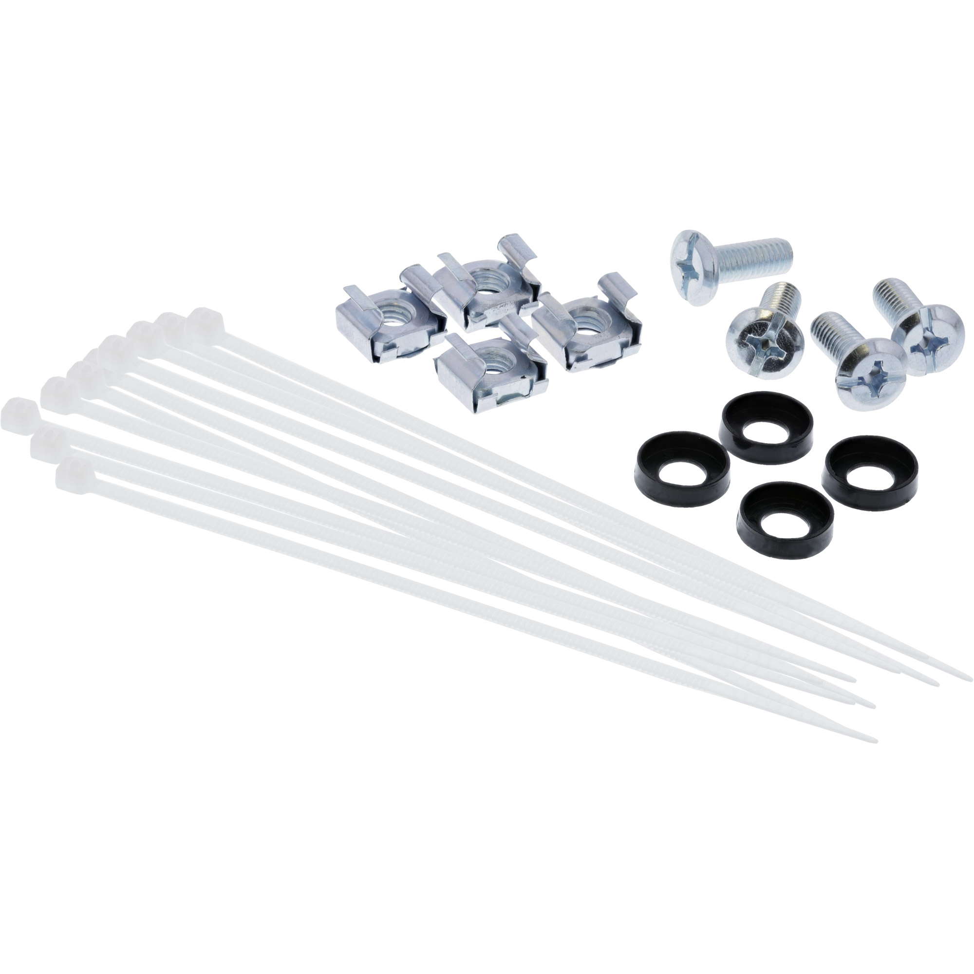 Inline® 10" Patchpanel Leerblech 12x, für Keystone Module, 1HE, RAL9005 schwarz