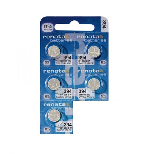 5x Renata SR936SW SR45 394 Silberoxid Batterie 1,55 V 