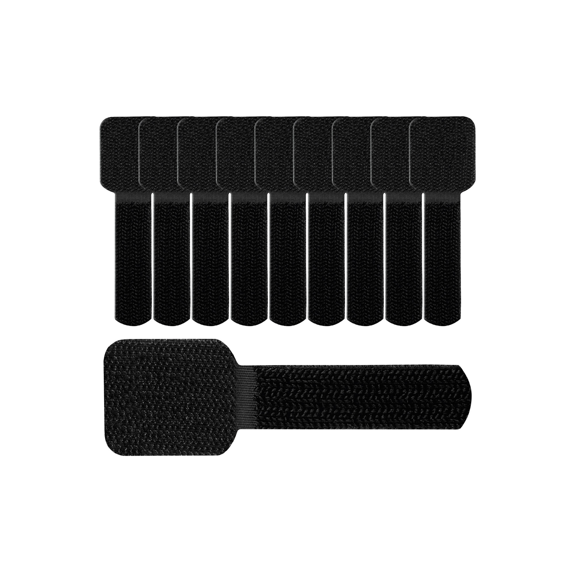 Label-The-Cable Wall, LTC 3110, 10er Set schwarz