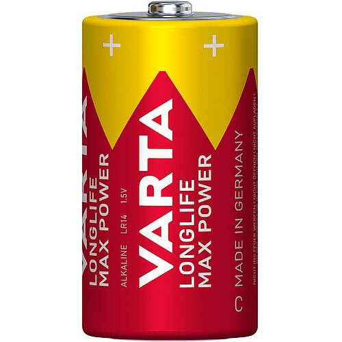 20x Varta Longlife Max Power Baby C LR14 Alkaline