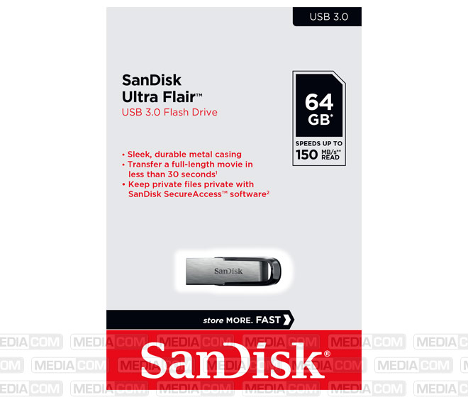 USB 3.0 Stick 64GB, Ultra Flair USB 3.0 Stick 64GB, Ultra Flair