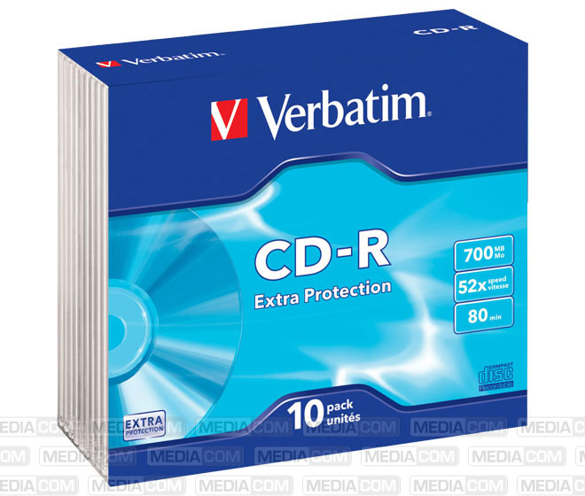 CD-R 80Min/700MB/52x Slimcase (10 Disc) CD-R 80Min/700MB/52x Slimcase (10 Disc)