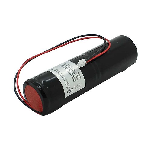 Notleuchtenakku NiCd 2,4V 4500mAh Mono D mit 200mm Kabel und Stecker ersetzt Yuasa 2DH4-0L4-UB