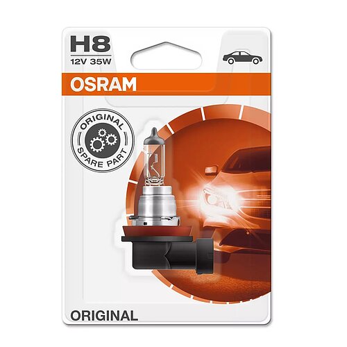OSRAM H8 12V 35W PGJ19-1 1 Stück Blister