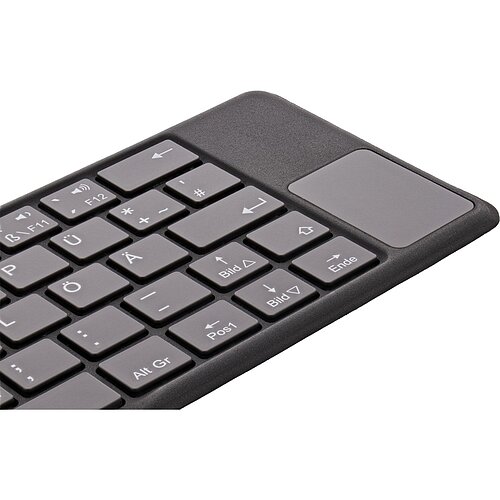 Inline® faltbare Bluetooth Tastatur "BT-Pocket", für bis zu 3 Bluetooth-geräte