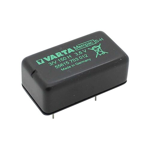 Varta Mempac 3/V150H 3,6V 150mAh ++-- passend für VARTA 55615703012 Varta Mempac 3/V150H 3,6V 150mAh ++-- passend für VARTA 55615703012