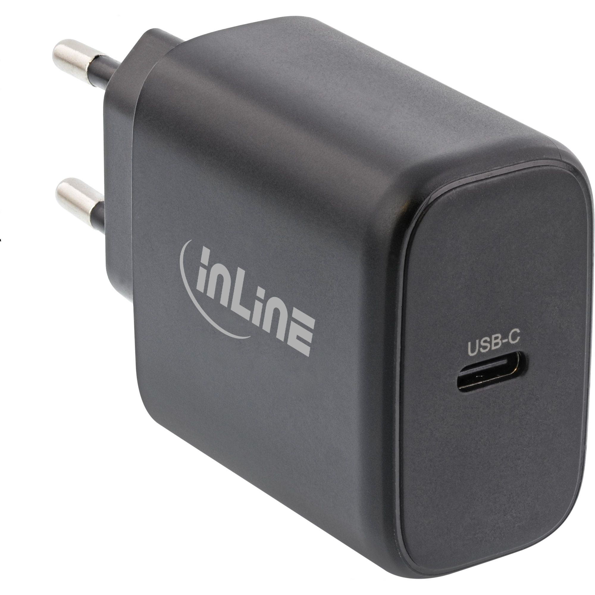 Inline® USB PD Netzteil, GaN Ladegerät, Single USB-C, Power Delivery, 65W