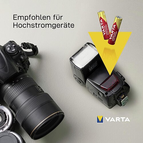 100x Varta Longlife Max Power AAA Micro LR03 Alkaline Batterie