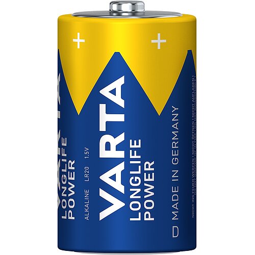 Varta Longlife Power Mono D LR20 Alkaline Batterie - 20er Verpackung