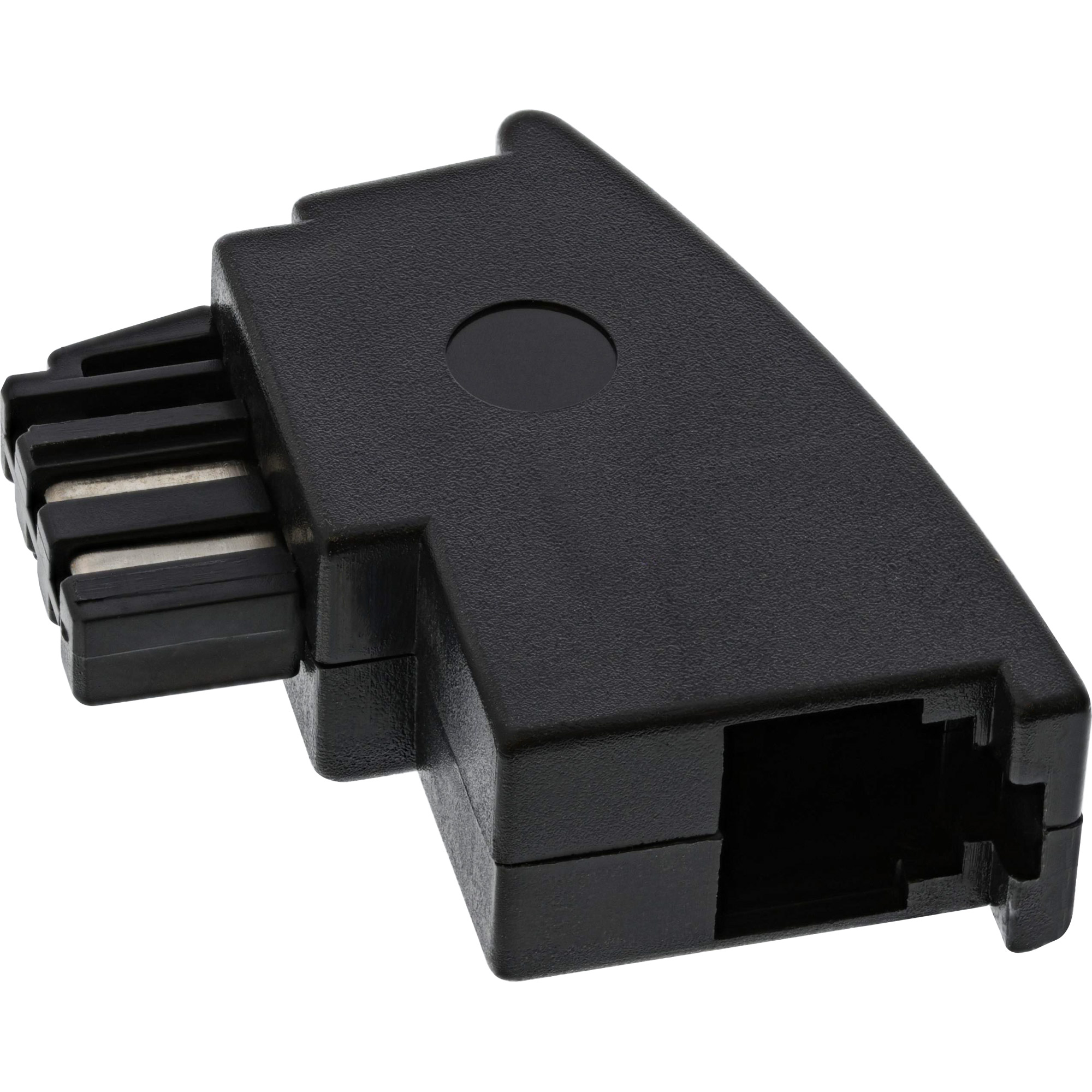 Inline® TAE-N Adapter, TAE-N Stecker auf RJ11 Buchse 6P4C