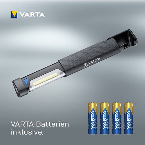 Varta Work Flex Telescope Light 18646 - inkl. Batterien