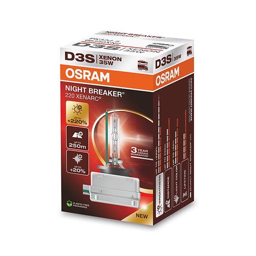 Osram D3S 35W XENARC® NIGHT BREAKER® 220